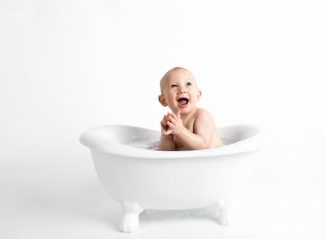 eco-friendly baby bath time