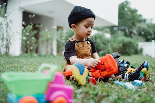 colorful biodegradable toys