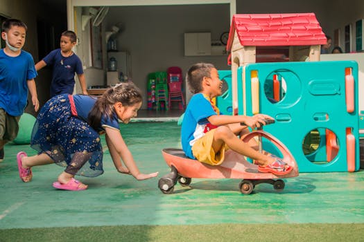 family enjoying outdoor activities in eco-friendly clothing