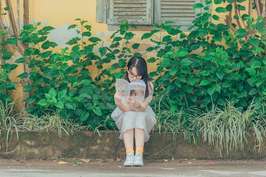 kids learning about nature