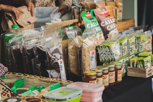 Fair Trade Products Display