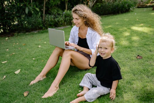 family working together in a wildlife-friendly garden